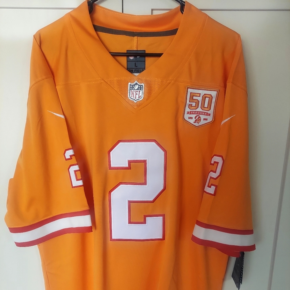 Emeka Egbuka Tampa Bay Bucs Rookie Stitched Jersey. NWT